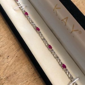 Sterling Silver Tennis Bracelet